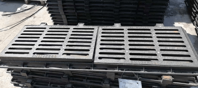 定安球墨铸铁连体双篦展示